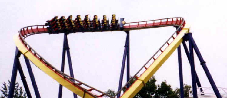 Helix over the station